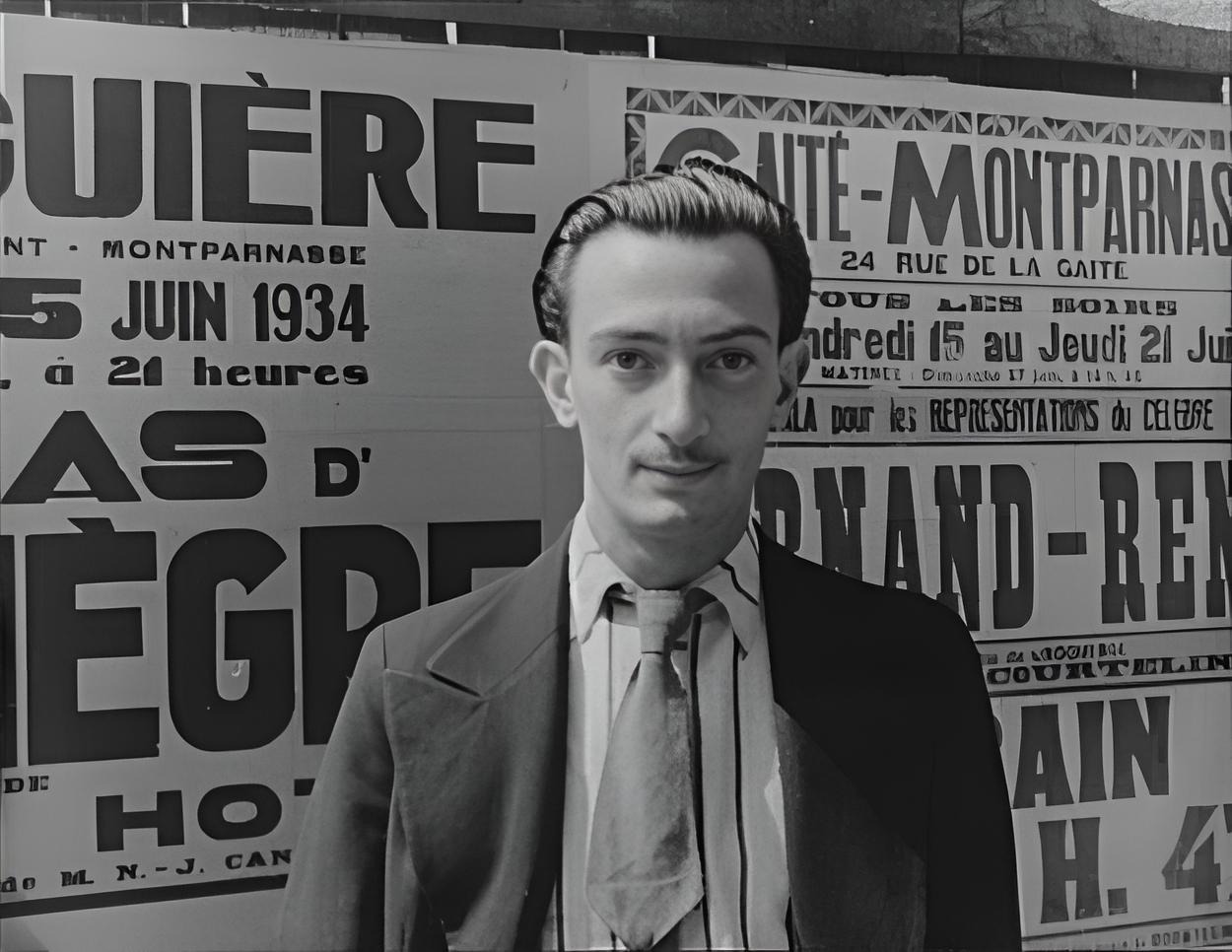1934年のサルバドール・ダリ