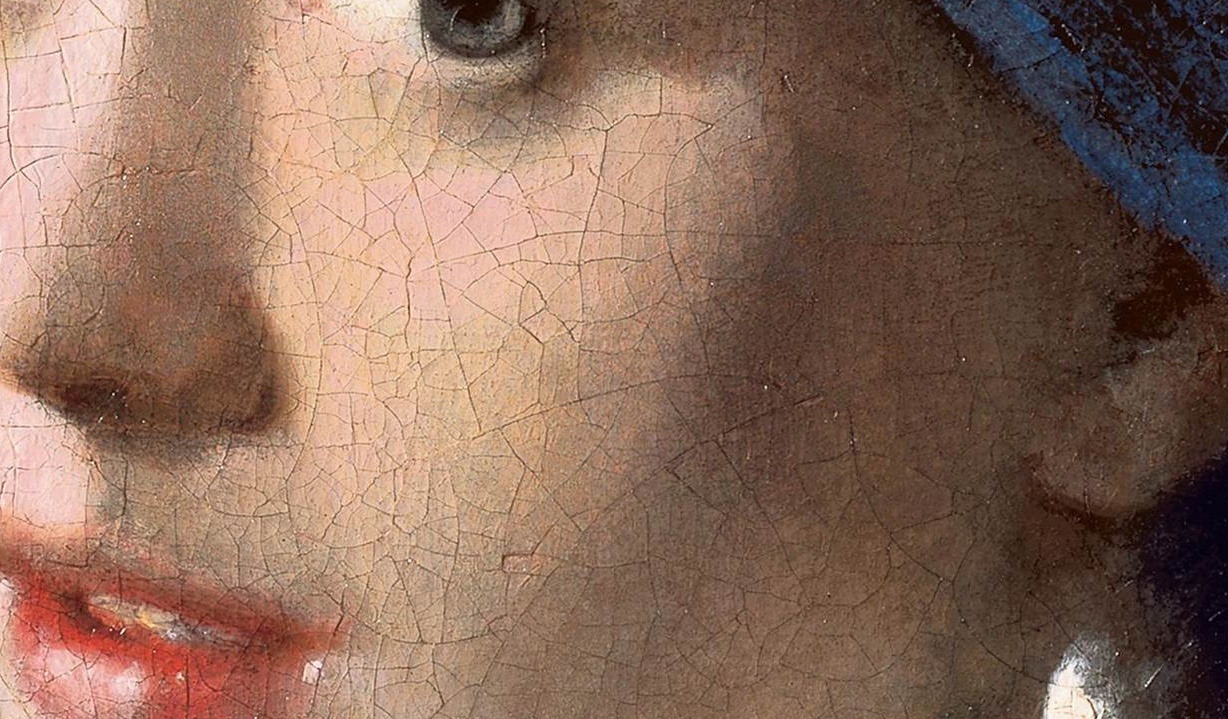 真珠の耳飾りの少女 目元の光