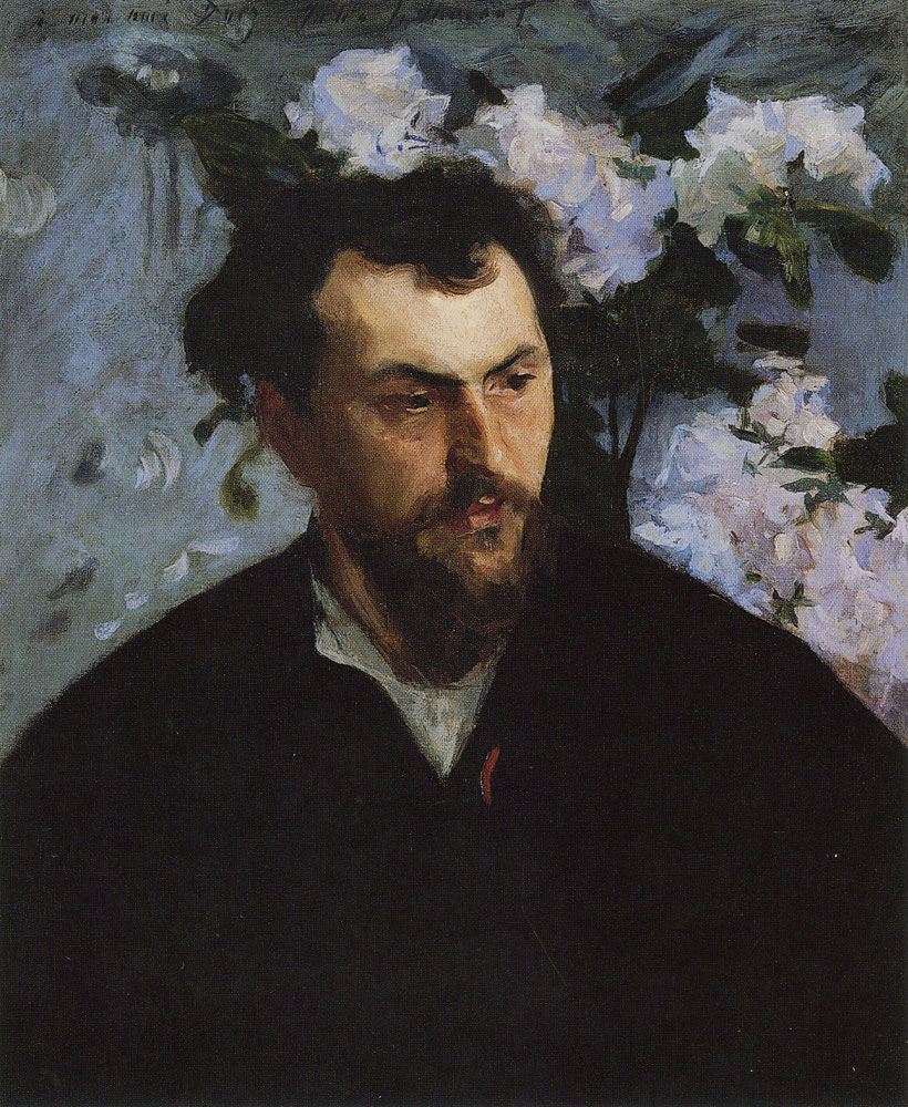 ジョン・シンガー・サージェント《エルネスト・アンジュ・デュエズの肖像》(1884-86年)