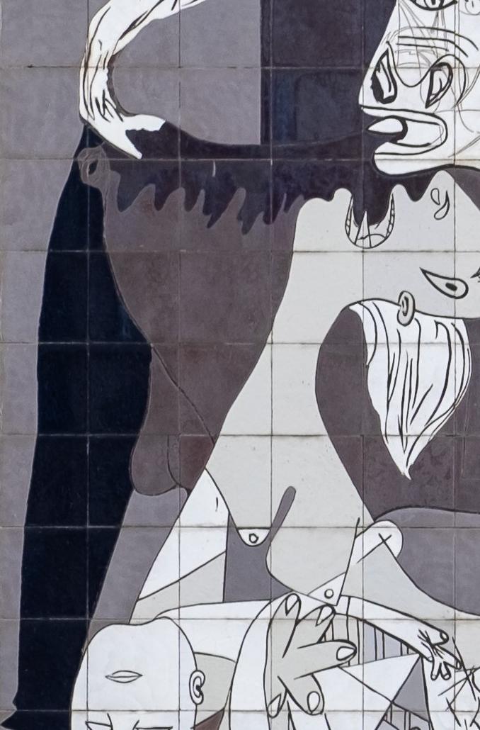 「現代のピエタ」母と子