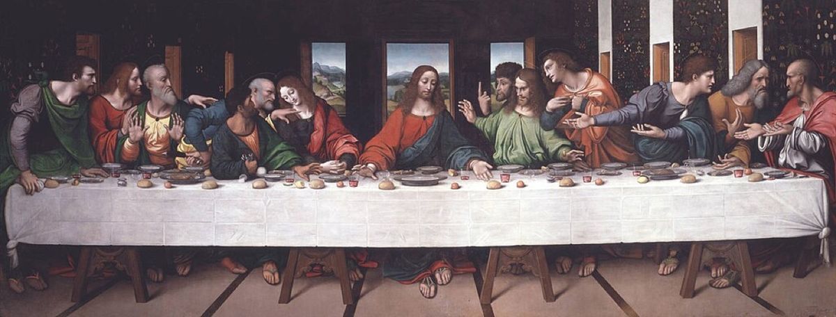 ジャンピエトリーノによる『最後の晩餐』模写（1520年頃）